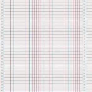 Balance the Books (Nougat) || low-volume accounting ledger paper