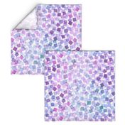 Confetti party plaids Geometric gradation Periwinkle Medium