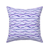 Wavy Lines in Periwinkle Shades