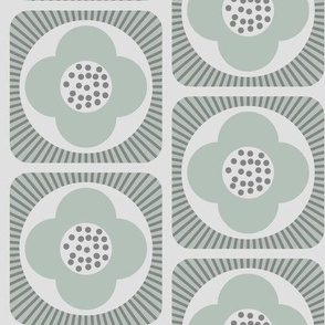 Playful floral tiles / 0357