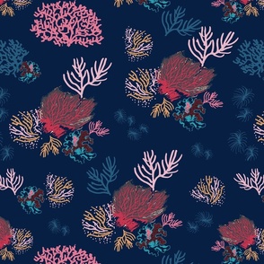 coral pattern3-navy-01