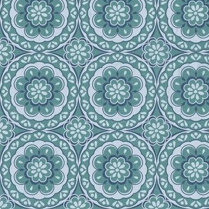 Blue and teal motifs-nanditasingh
