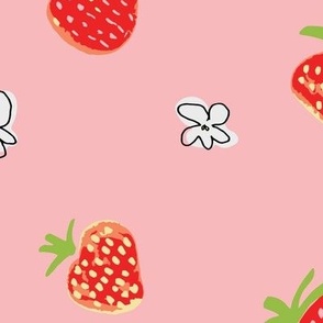 strawberry violets
