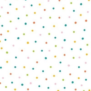 Medium - Colorful polka dot confetti pattern repeat