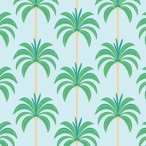 Medium - Palm tree Californian pattern design