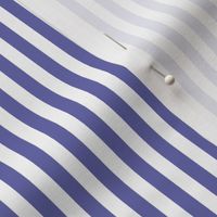 Very Peri purple and white quarter inch stripes - vertical