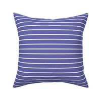 Very Peri purple with narrow white stripe - horizontal