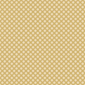 small amber tone-on-tone polka dots