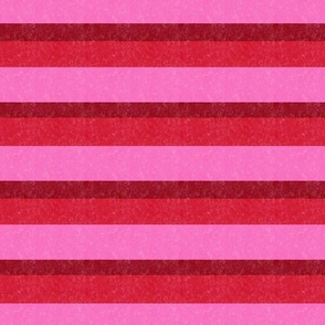 Bubblegum Lovecore Stripe -- Red, Deep Crimson, Magenta Pink in the Lovecore Aesthetic -- 10.5in x 8.73in repeat -- 485dpi (31% of Full Scale)