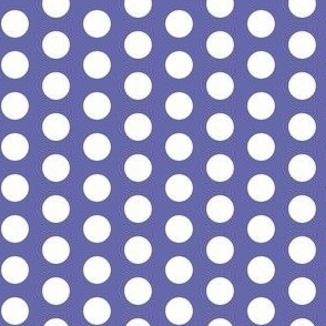 White polkadots on Very Peri purple (small)