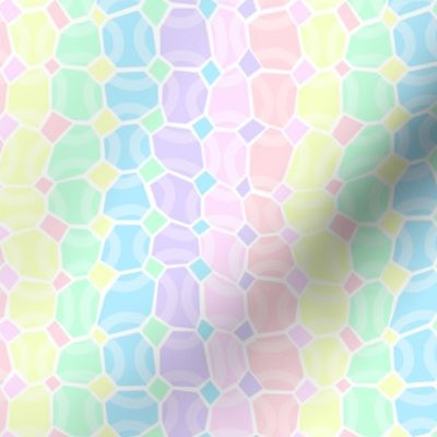 Pastel Rainbow Geometricness