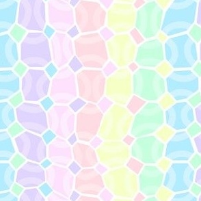 Pastel Rainbow Geometricness