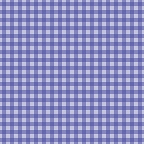Very Peri Periwinkle Gingham - very Small Scale Classic