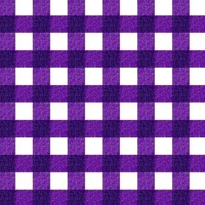 Textured Farmhouse Purple Gingham Small Scale