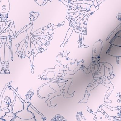 Nutcracker Ballet - Big Toile Version