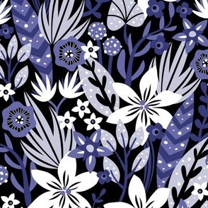 Jungle Night (Periwinkle)