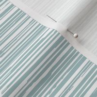 Textured Steel Blue Stripes - small scale
