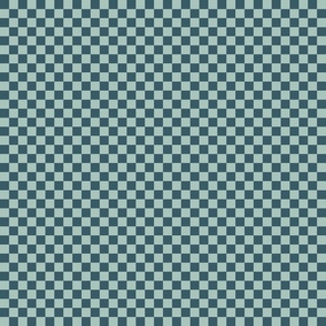 checkerboard check cyan on grayish blue