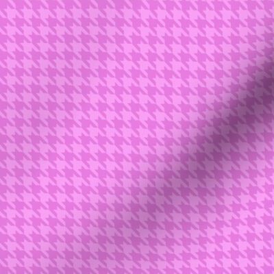 Houndstooth Check - Pink