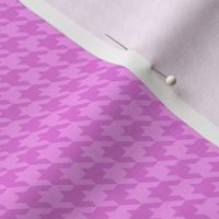 Houndstooth Check - Pink