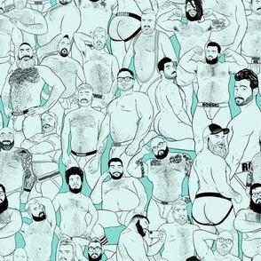 THICC underwear party - green