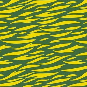 Yellow tiger stripes - Large scale