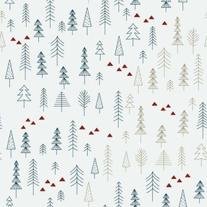 Not-just-for-xmas trees // by Andrea Price
