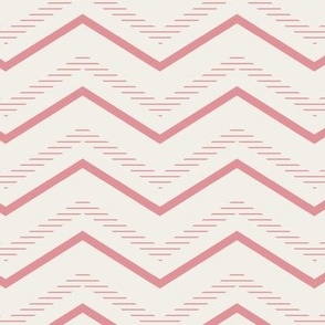Pink horizontal waves 