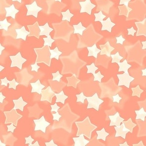 Starry Bokeh Pattern - Peach Color