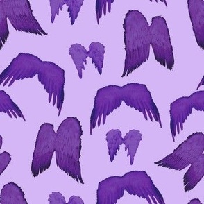 Wizard of Oz - Purple Flying Monkey Wings