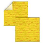 Wizard of Oz - Yellow Brick Road by JoyfulRose (Each brick is about 1.7" wide x .6" tall)