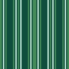 Emerald Green Megara Bayadere stripe