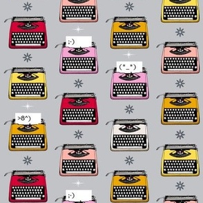 Typewriter Emojis (Black Sesame)