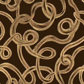 Swirl - gold