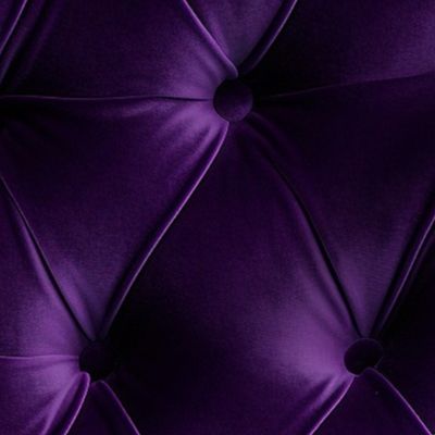 Purple Velvet Tufted Couch in LARGE