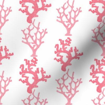 Sea Coral Branches Pink & White