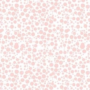 Whimsical Hand-Drawn Pink Bubbles 