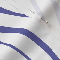 Vertical Waving Stripes | 2022 Periwinkle Blue #6667AB