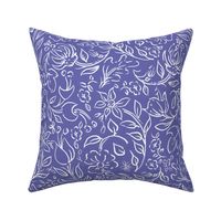 Ditsy Flower Party | Large | 2022 Periwinkle Blue #6667AB