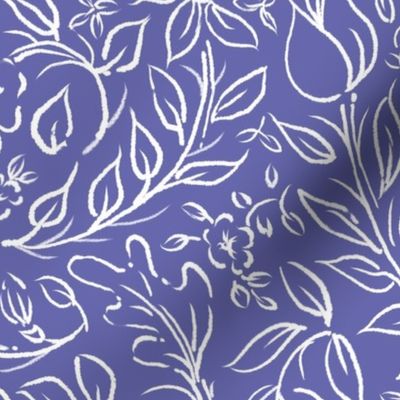 Ditsy Flower Party | Large | 2022 Periwinkle Blue #6667AB