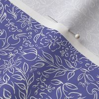Ditsy Flower Party | Small | 2022 Periwinkle Blue #6667AB