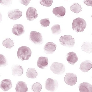 Puce watercolor scattered spots - brush stroke painted stains for modern home decor nursery bedding a134-2-14