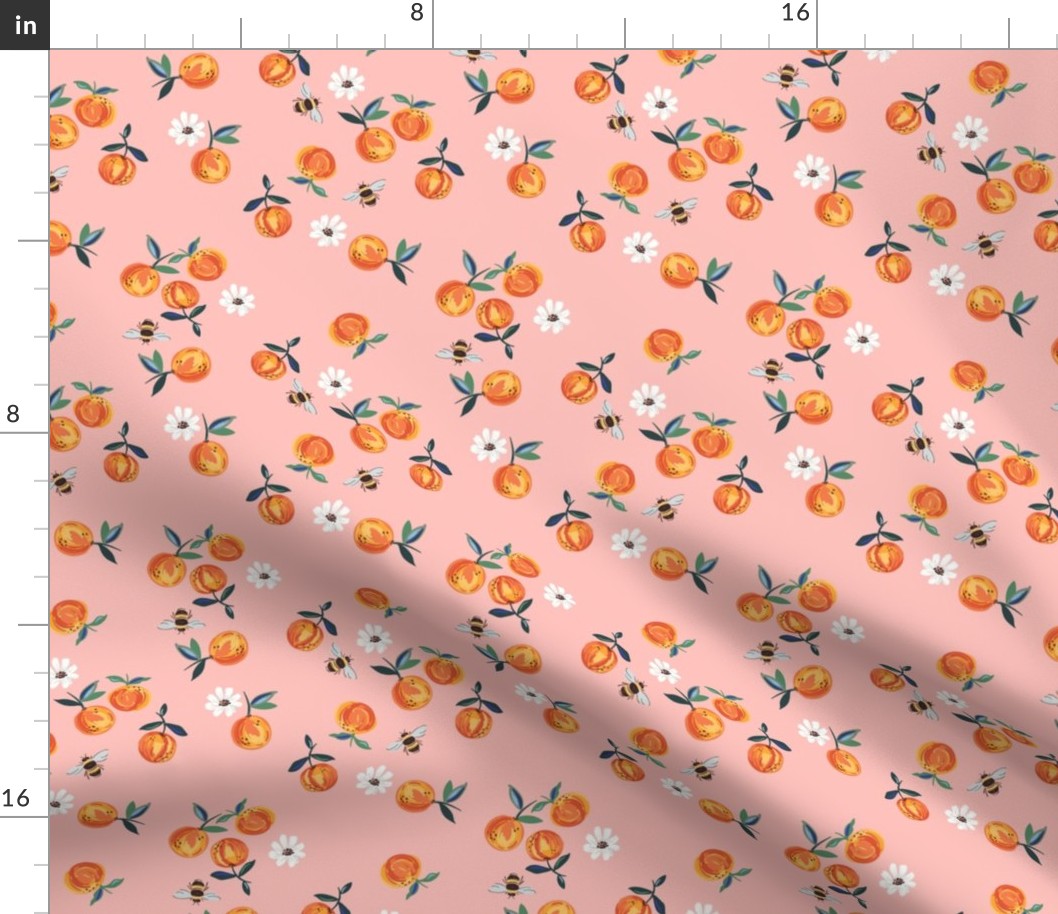 Orange print MED size