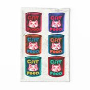 Pop Art Cats Wall Hanging / Tea Towel