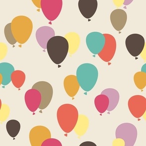 Vintage Balloons - small
