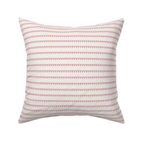 Pink heart stripe - valentines small