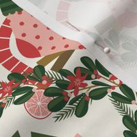 Holly Jolly Holiday Happenings // GREEN // MEDIUM LARGE