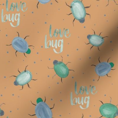 love bug  yellow valentines medium