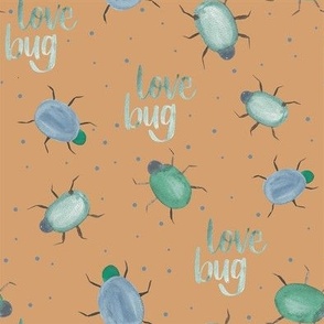 love bug  yellow valentines medium