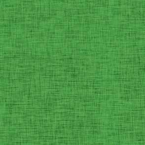 Solid Coordinating Linen Texture in Emerald Green